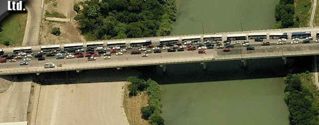 Steel Reinforcement, Commercial Rebar Construction provided by Rio Grande Steel - Juarez Lincoln International Bridge